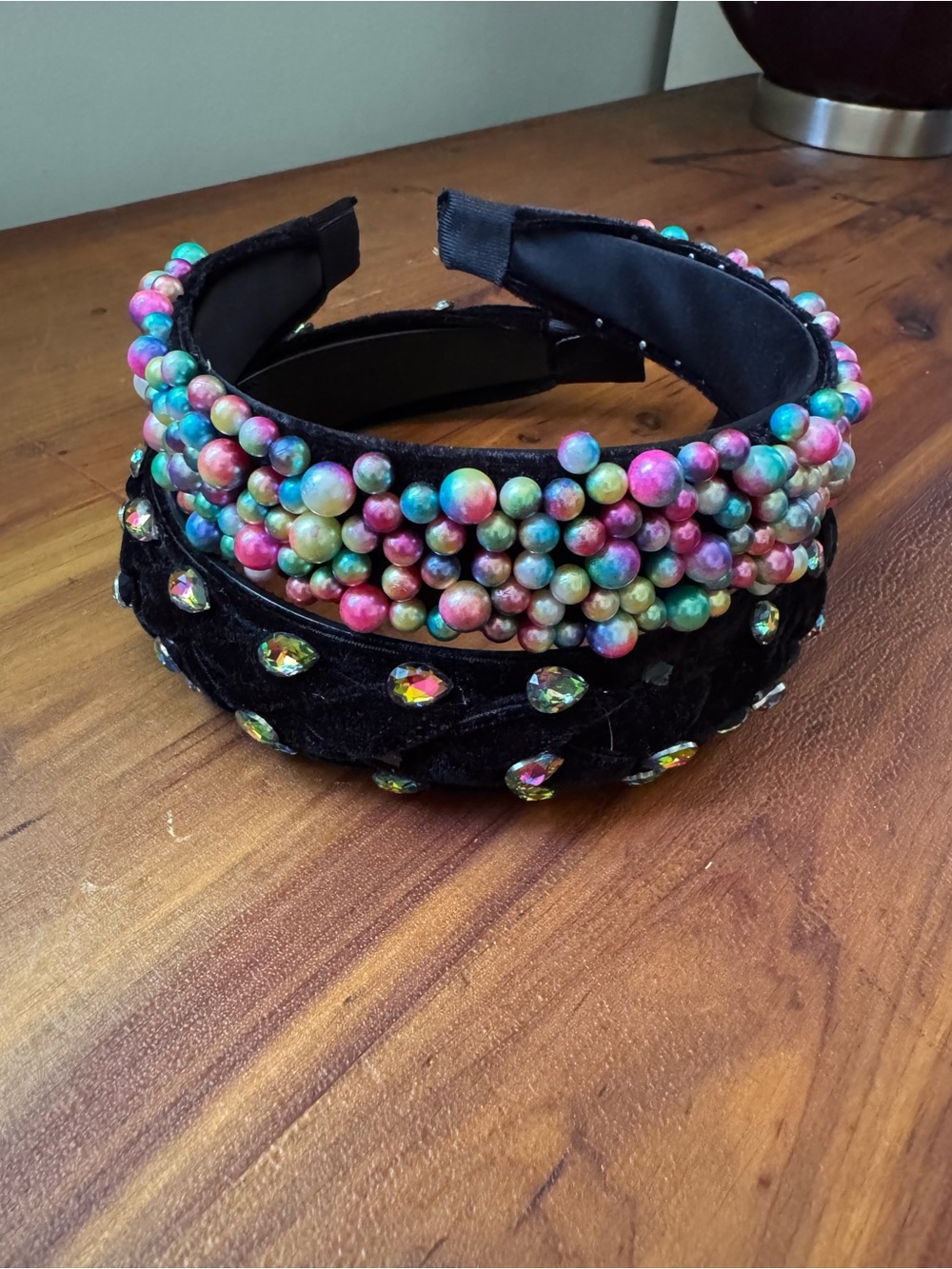 Bundle of 2 embellished headbands